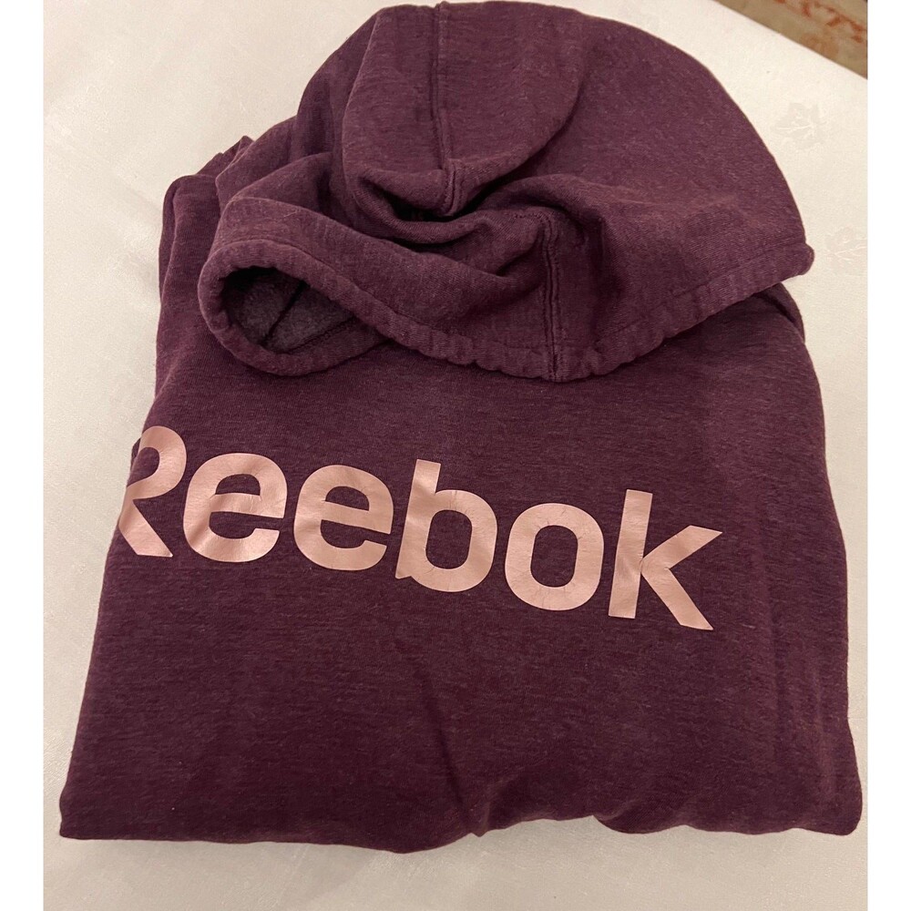 Reebok sweatshirt hoodie - purple